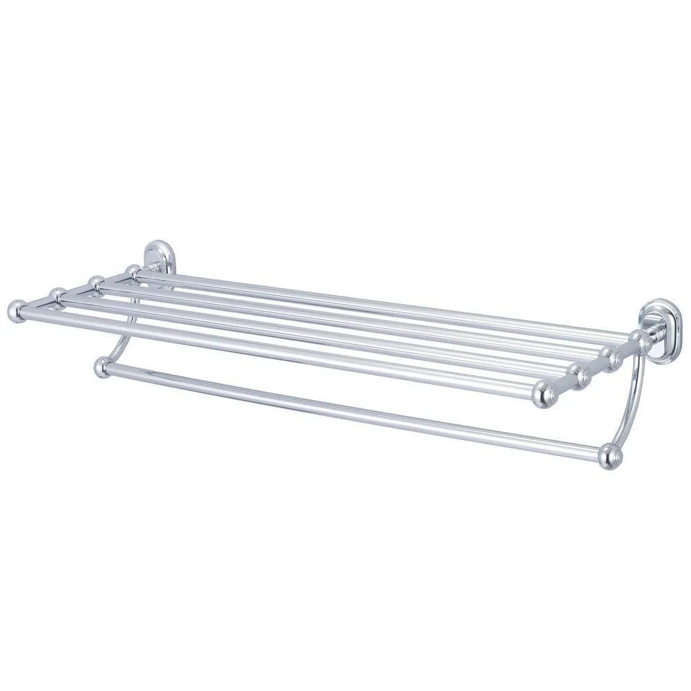 29 in. Towel Bar and Bath Train Rack in Oil Rubbed Bronze