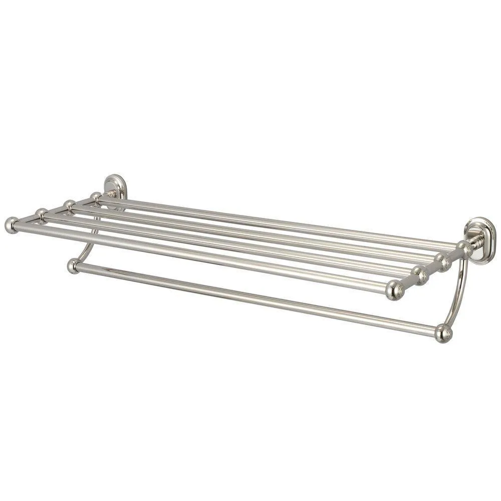 29 in. Towel Bar and Bath Train Rack in Oil Rubbed Bronze