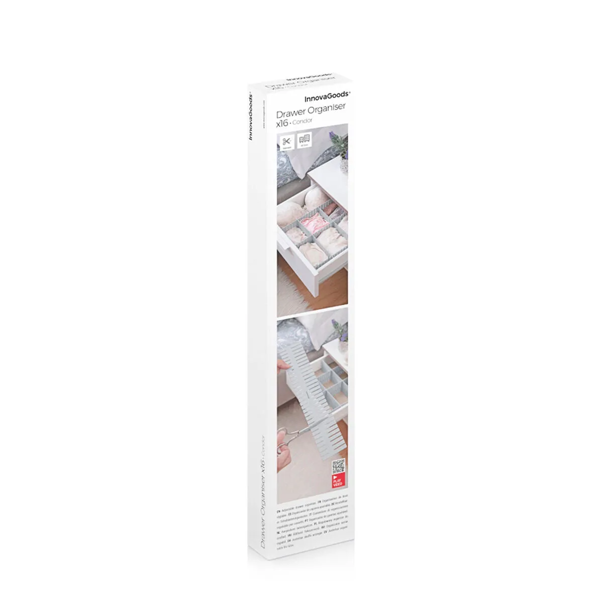 Adjustable Drawer Organiser Condor Innovagoods 16 Units