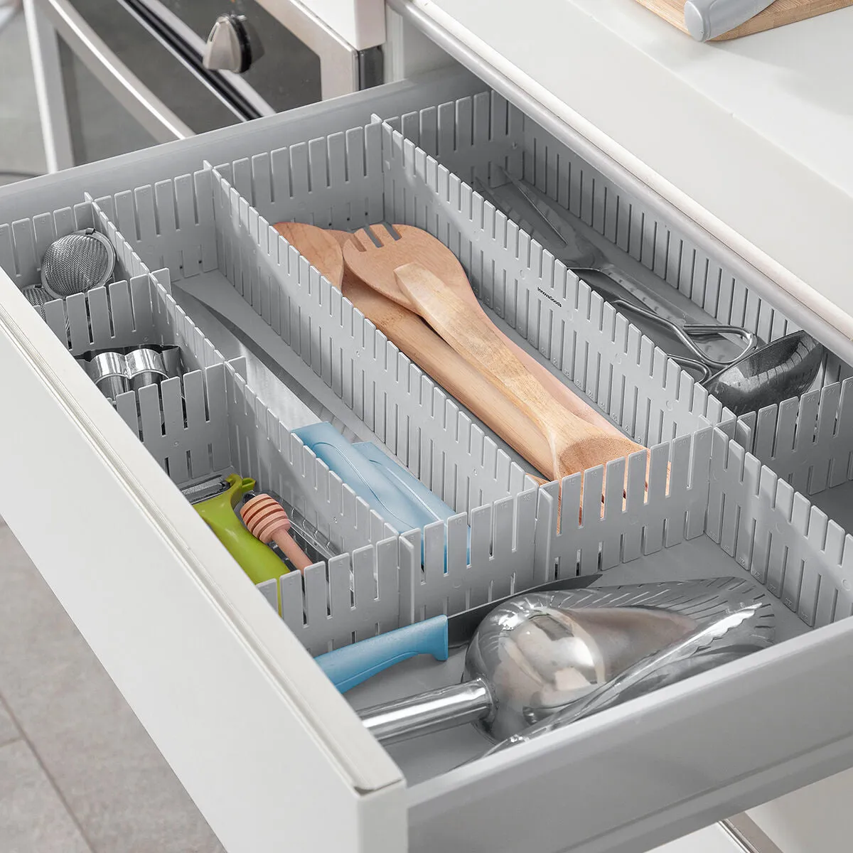 Adjustable Drawer Organiser Condor Innovagoods 16 Units