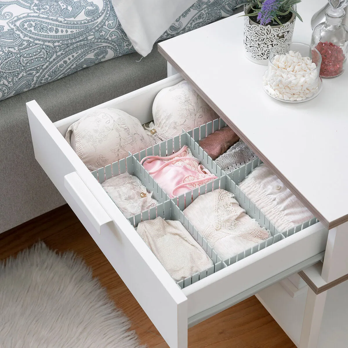 Adjustable Drawer Organiser Condor Innovagoods 16 Units