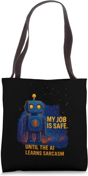 AI Robot Programmers & Techies Coders Tech Enthusiasts Tote Bag