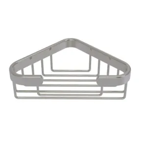 Allied Brass Corner Soap Basket in Satin Nickel