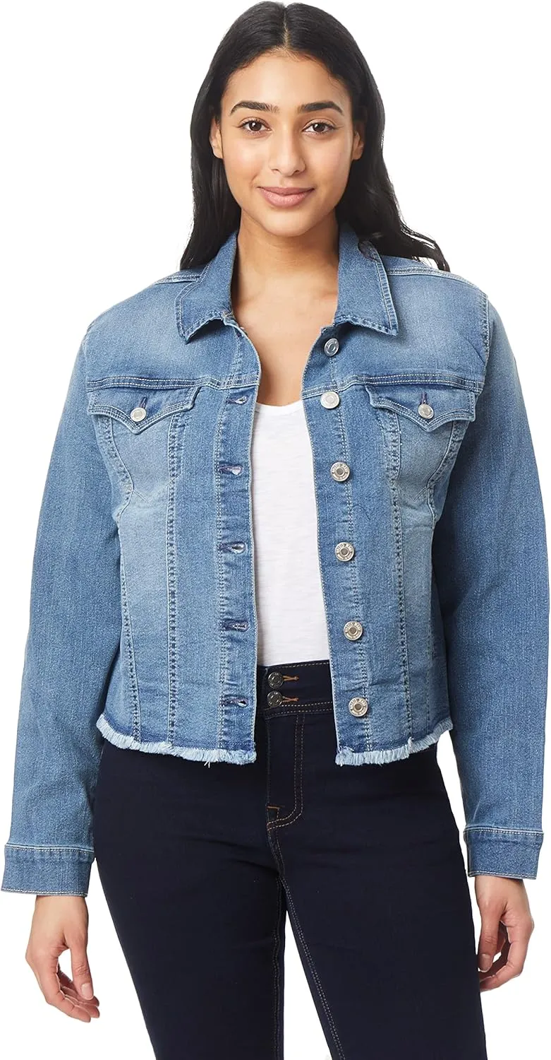 Angels Forever Young Women's Signature Denim Jacket