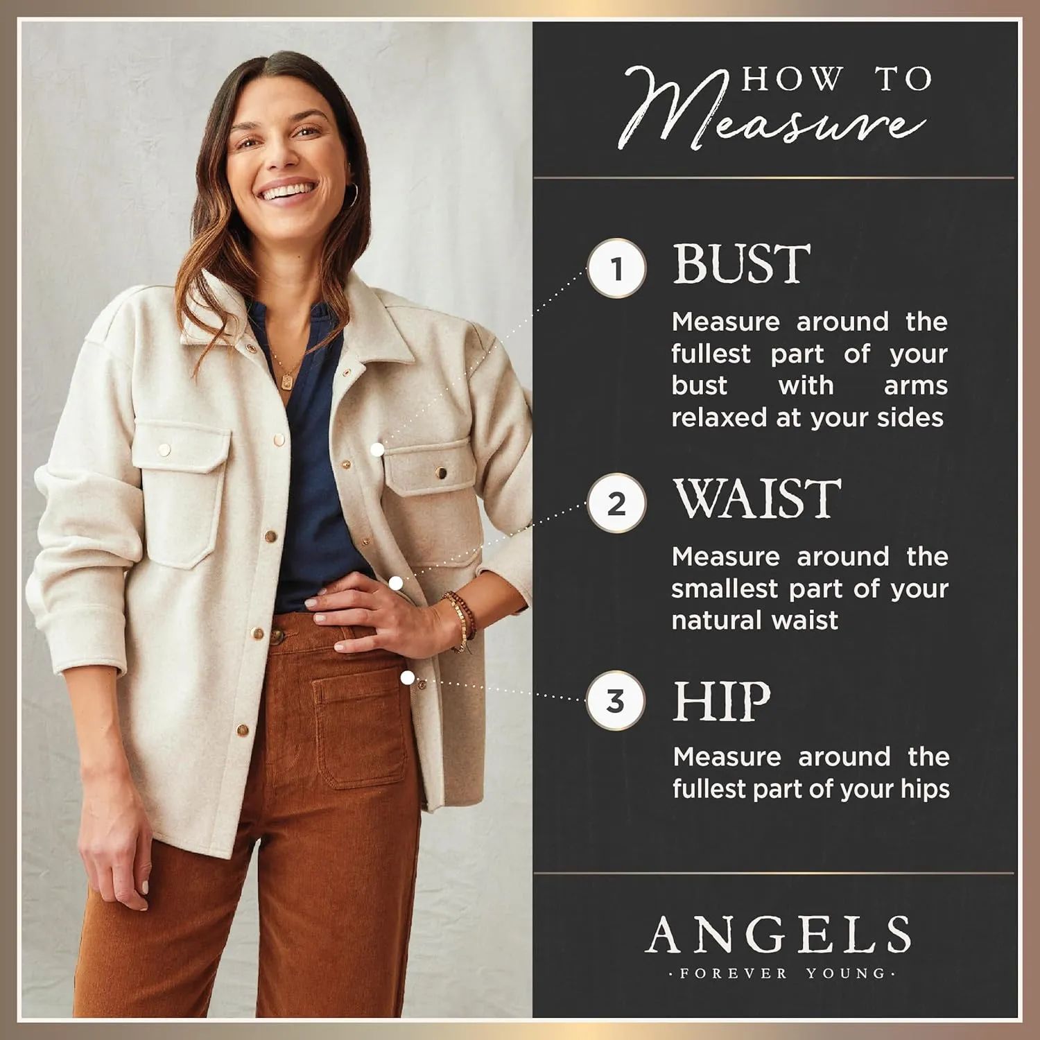 Angels Forever Young Women's Signature Denim Jacket