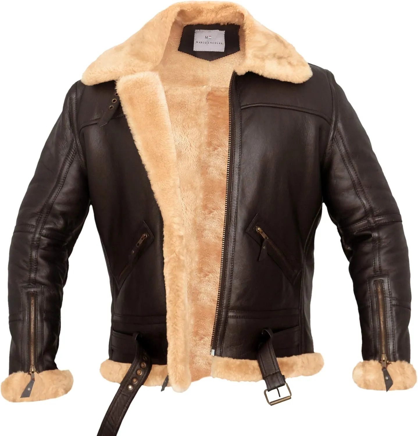 B3 Bomber Jacket Aviator Real Shearling B3 Bomber Jacket Winter