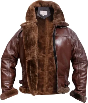 B3 Bomber Jacket Aviator Real Shearling B3 Bomber Jacket Winter