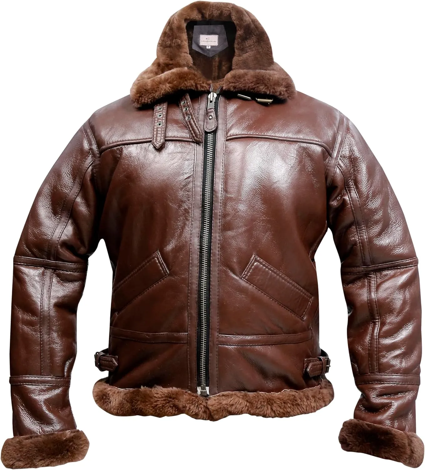 B3 Bomber Jacket Aviator Real Shearling B3 Bomber Jacket Winter
