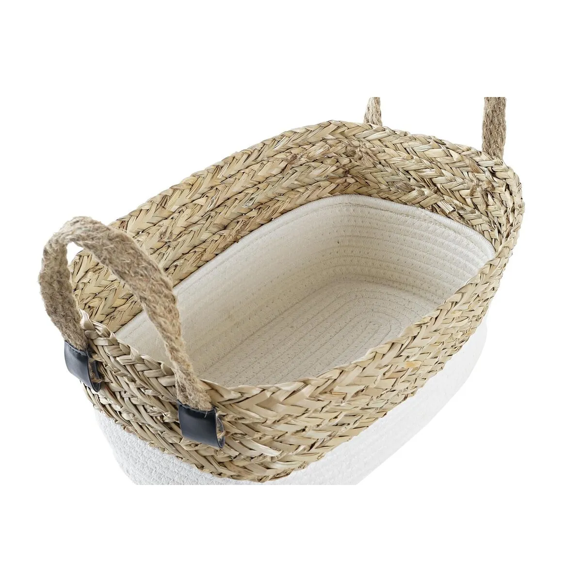 Basket Dkd Home Decor 36 x 20 x 16 Cm 2 Units