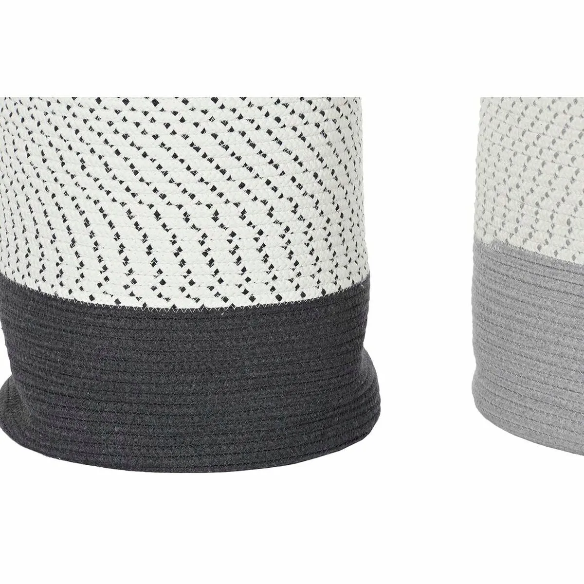 Basket Set Dkd Home Decor 40 x 40 x 52 Cm 2 Units