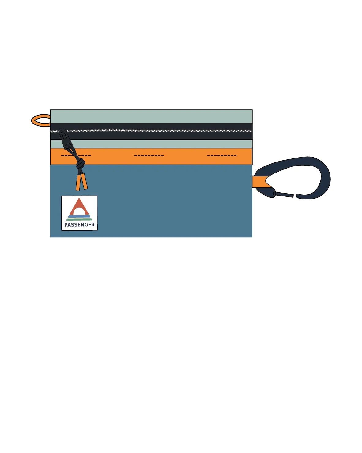 Biscuit Modular Clip On - Rich Navy/Surf Spray/Moonlight Blue