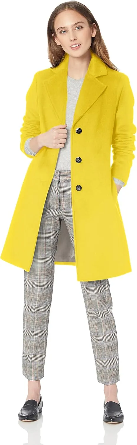 Calvin Klein Women's Classic Cashmere Wool Blend Coat