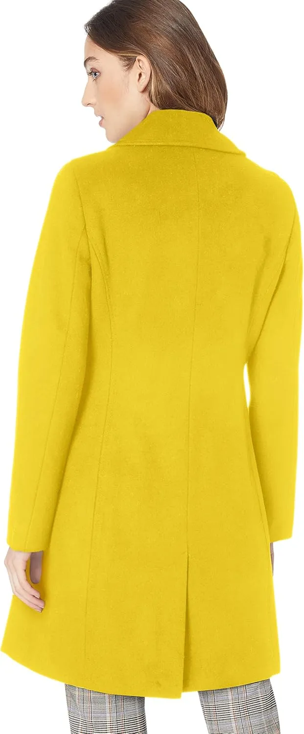 Calvin Klein Women's Classic Cashmere Wool Blend Coat