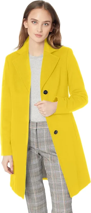 Calvin Klein Women's Classic Cashmere Wool Blend Coat