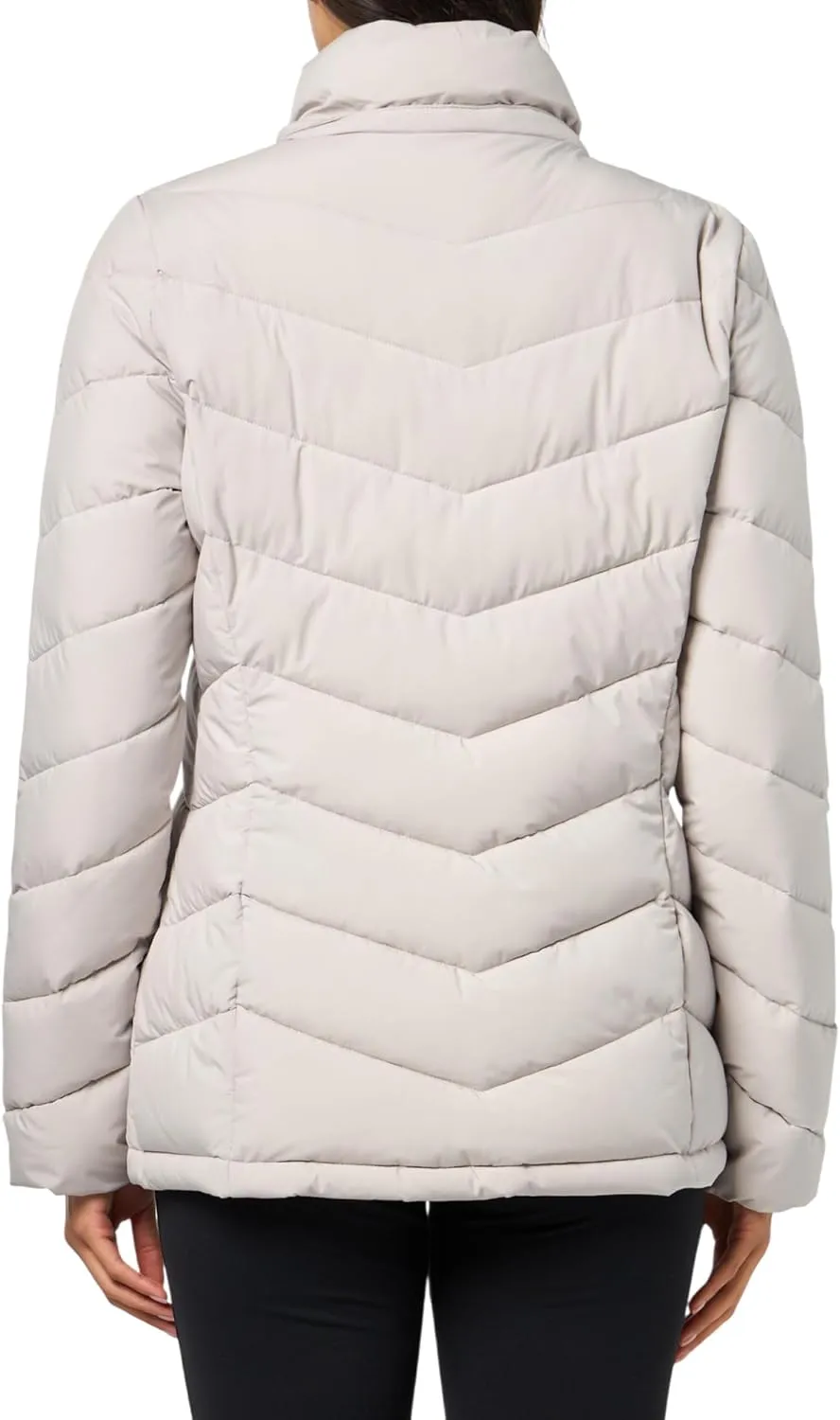 Calvin Klein Women's Classic Hooded Zip Front Puffer Coat