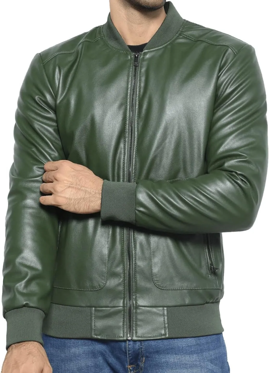 Crafter A2 Aviator Flying Tiger WWII Flight Aviator Bomber Jacket in Real Leather for Men B3 Bomber leather jacket