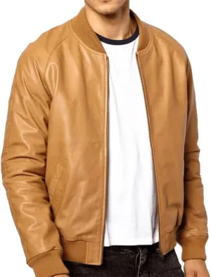 Crafter A2 Aviator Flying Tiger WWII Flight Aviator Bomber Jacket in Real Leather for Men B3 Bomber leather jacket
