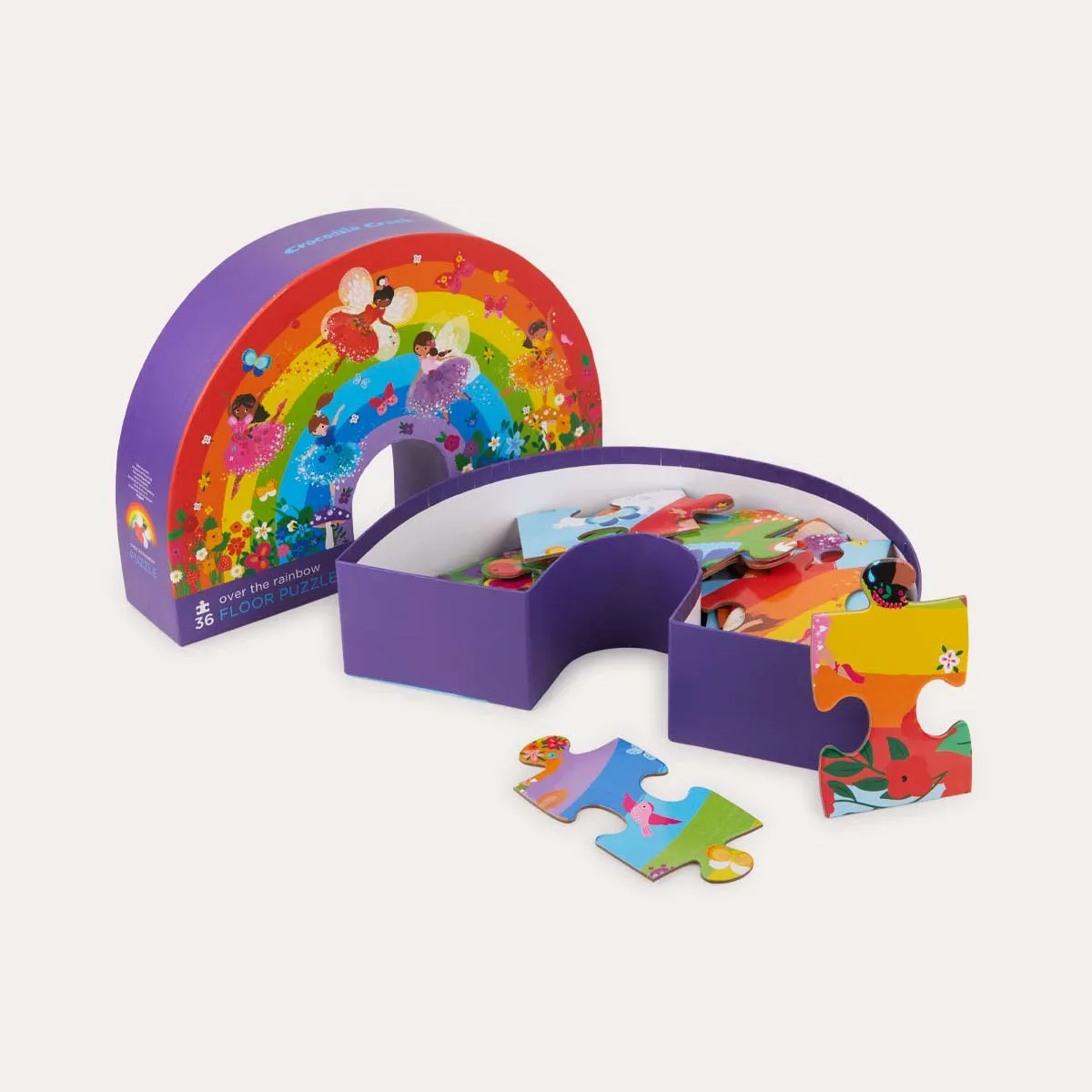 Crocodile Creek 36 Piece Puzzle Over The Rainbow