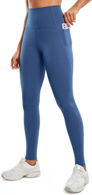 CRZ YOGA Womens Butterluxe High Waisted Workout Leggings 31 Inches - Athletic Gym Yoga Pants with Pockets Buttery Soft