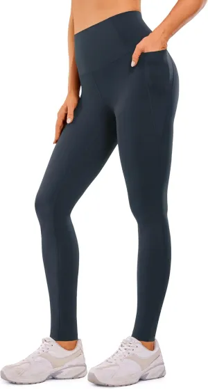 CRZ YOGA Womens Butterluxe High Waisted Workout Leggings 31 Inches - Athletic Gym Yoga Pants with Pockets Buttery Soft