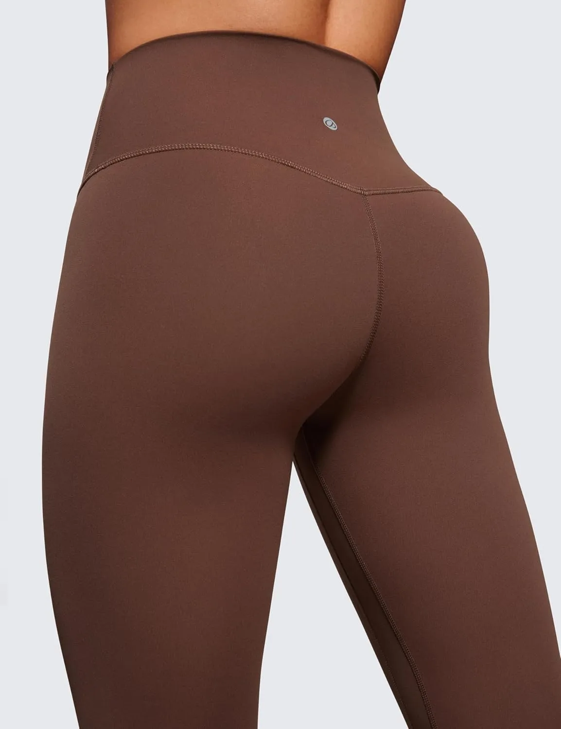 CRZ YOGA Womens Butterluxe High Waisted Yoga Leggings 28" - Double Seamed Buttery Soft Comfy Athletic Gym Workout Pants