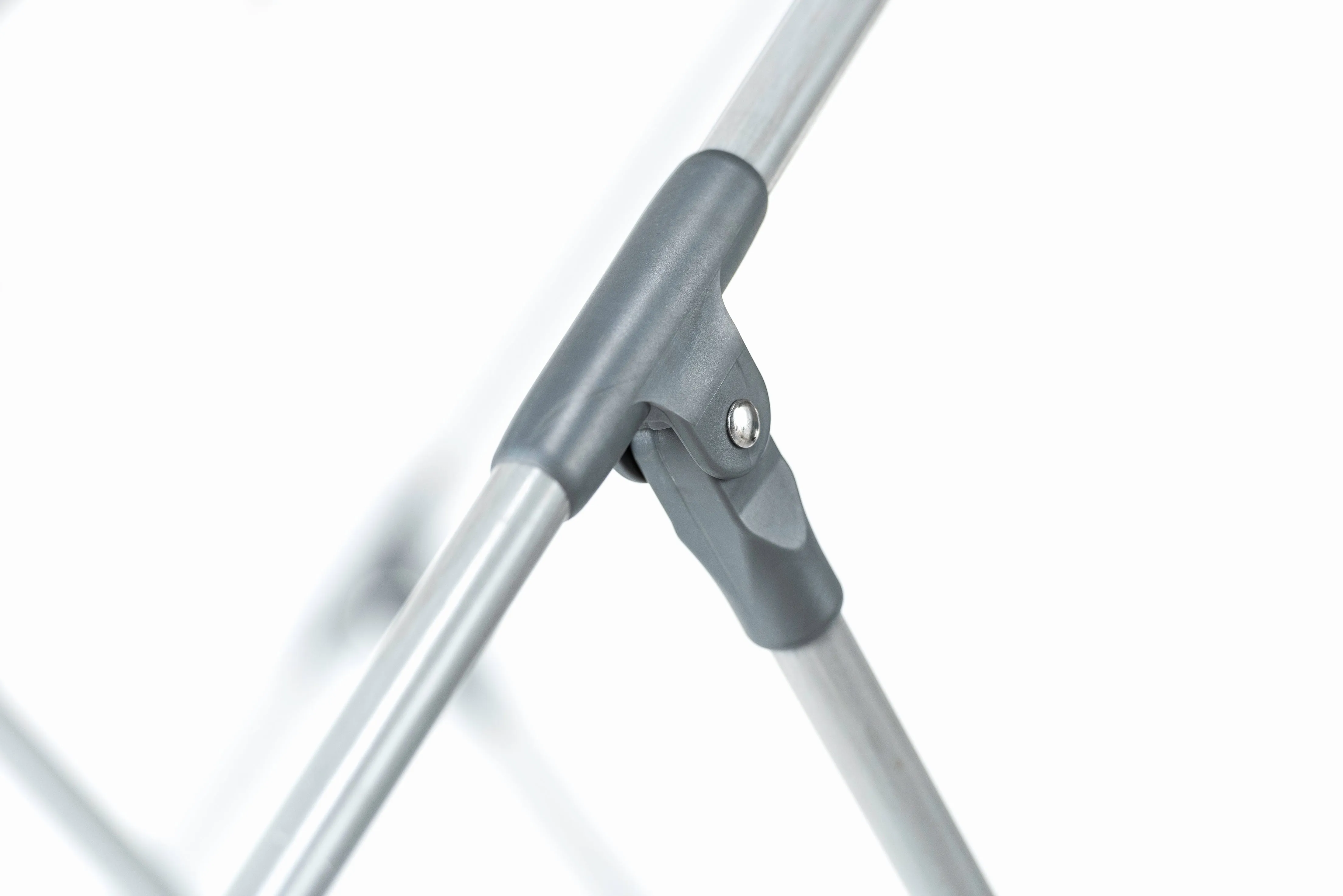 Frankford 464FMC 7.5'x7.5' Square Monterey Crank Lift Fiberglass Market Umbrella- No Tilt