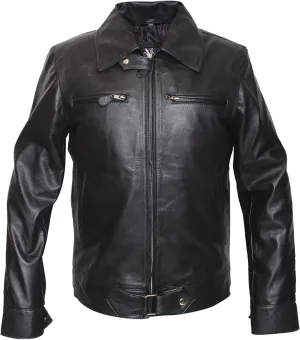 German Luftwaffe BF-109 Fighter Pilot Cowhide Aviator Leather Jacket