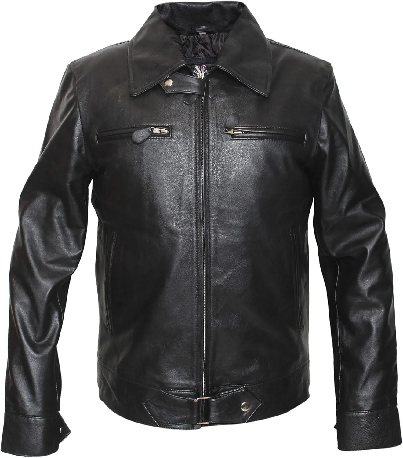 German Luftwaffe BF-109 Fighter Pilot Cowhide Aviator Leather Jacket
