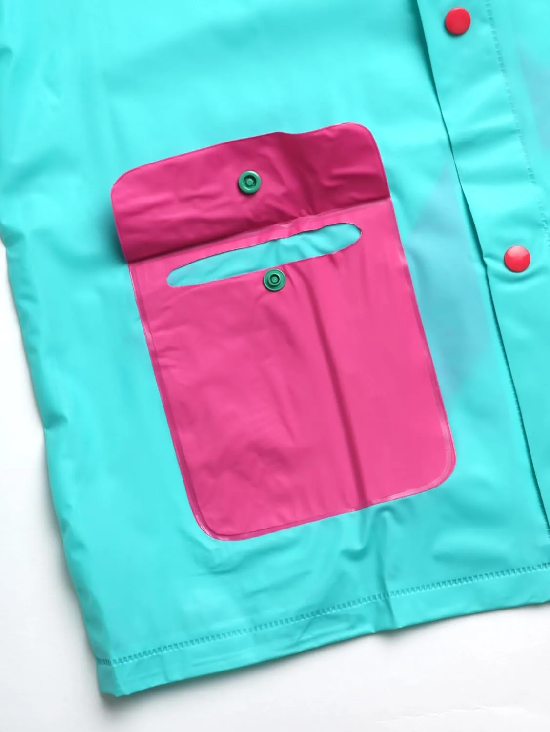Girls' Raincoat - Waterproof Rain Jacket - Hooded Slicker Raincoat for Infants, Toddlers, Girls (12M-6)