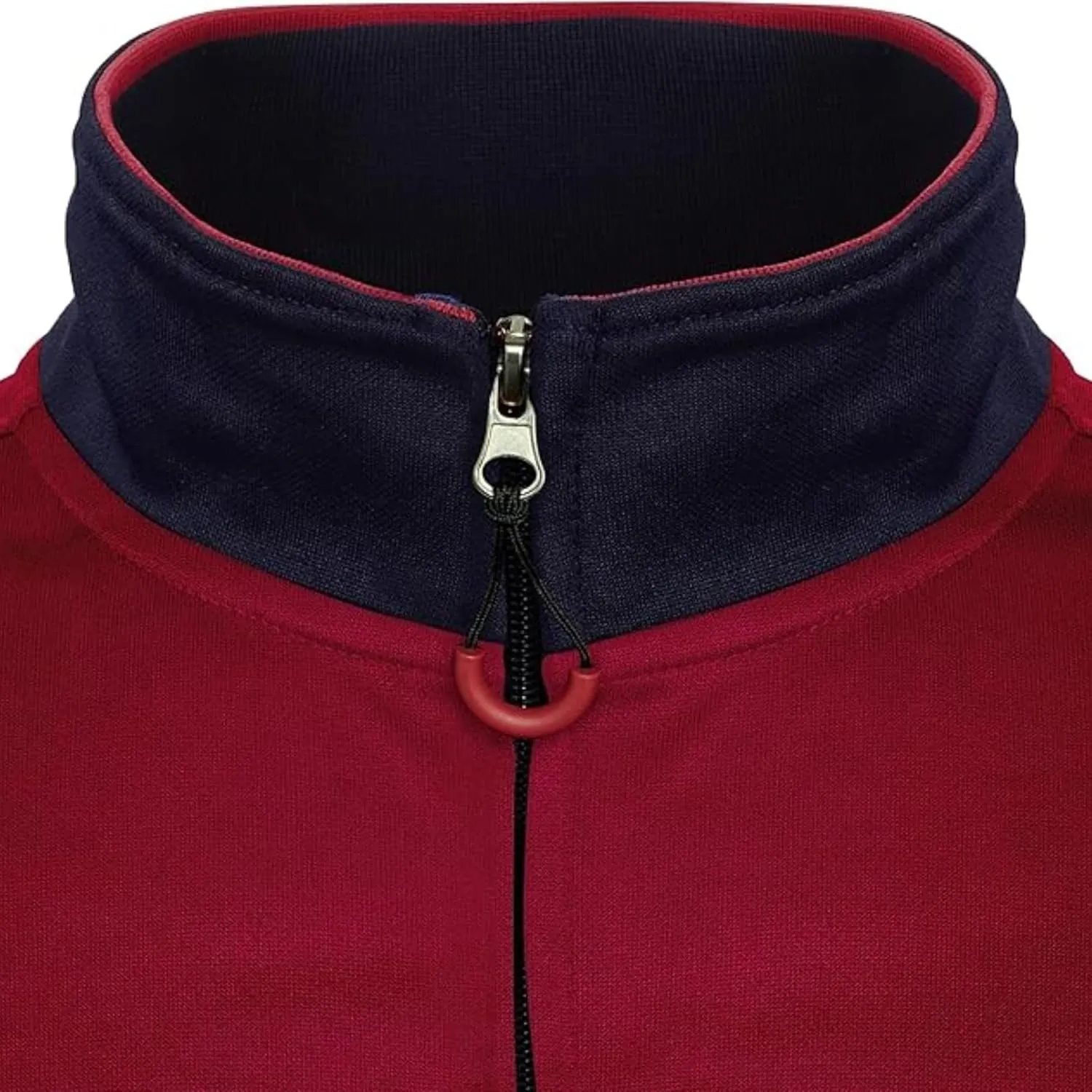 Icon Sports Officially Licensed FC Barcelona Adult Soccer Zip-Up Warm Up Track Jacket
