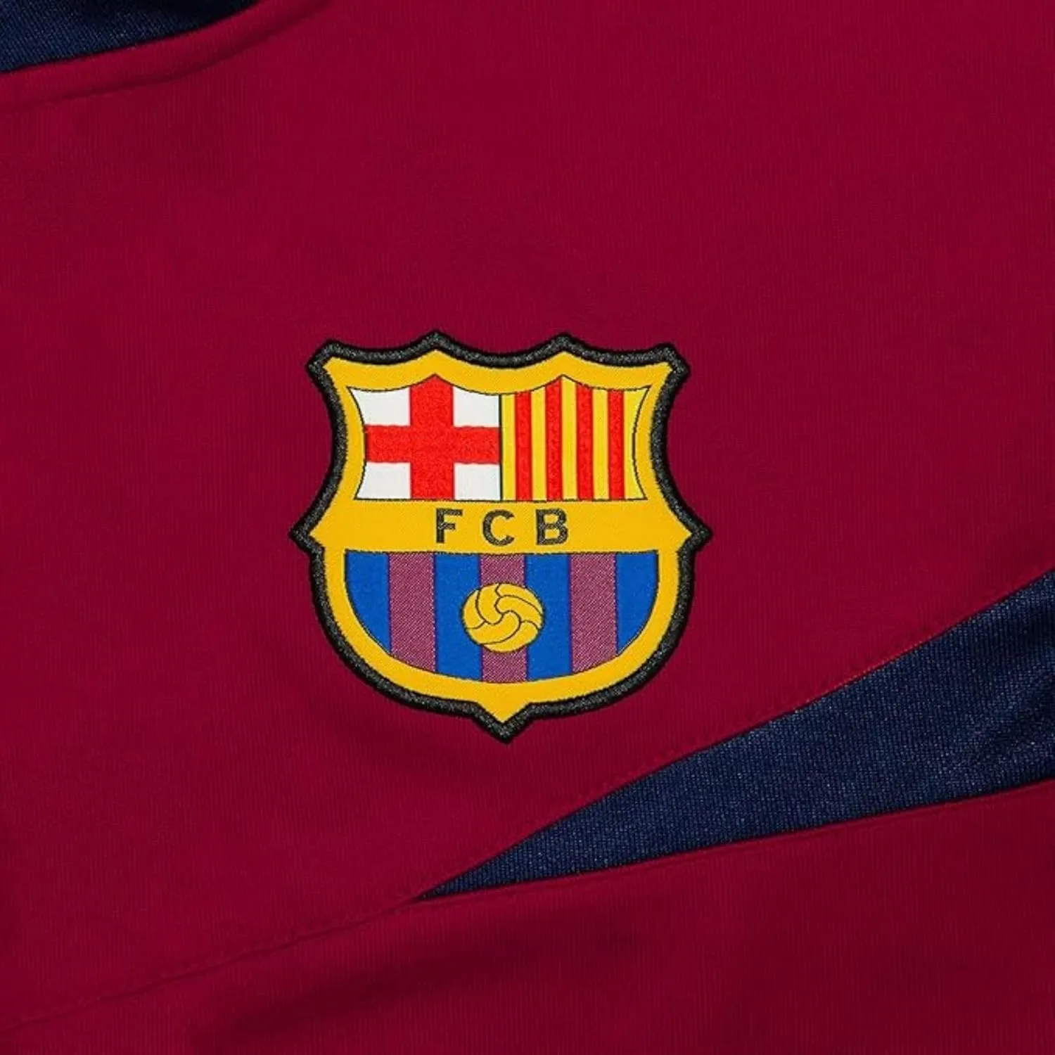 Icon Sports Officially Licensed FC Barcelona Adult Soccer Zip-Up Warm Up Track Jacket