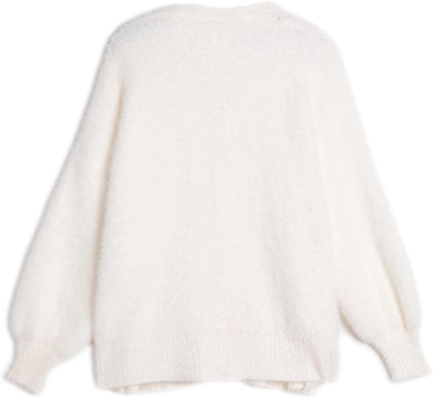 JASCLS Women's Trendy Summer Long Sleeve Open Front Sweater Cardigans for Women