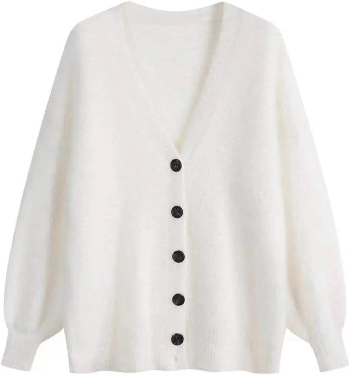 JASCLS Women's Trendy Summer Long Sleeve Open Front Sweater Cardigans for Women