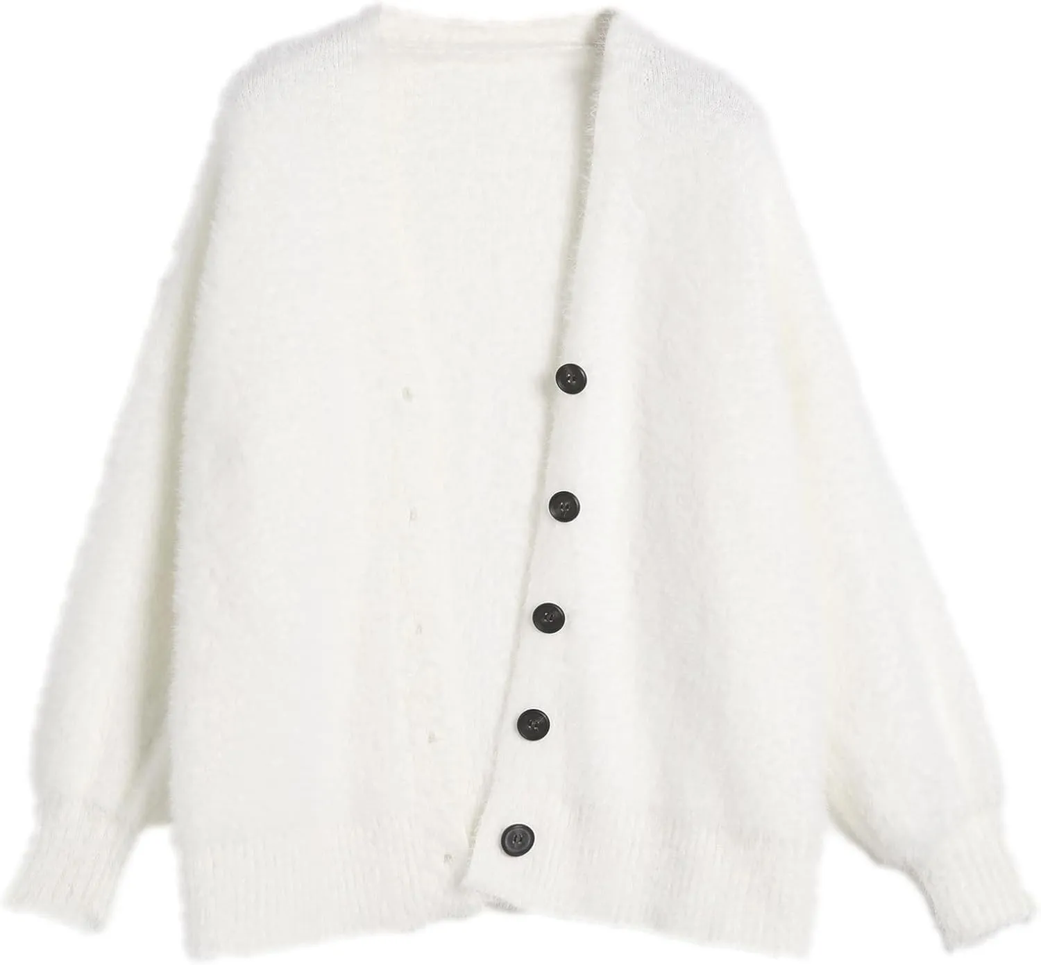 JASCLS Women's Trendy Summer Long Sleeve Open Front Sweater Cardigans for Women