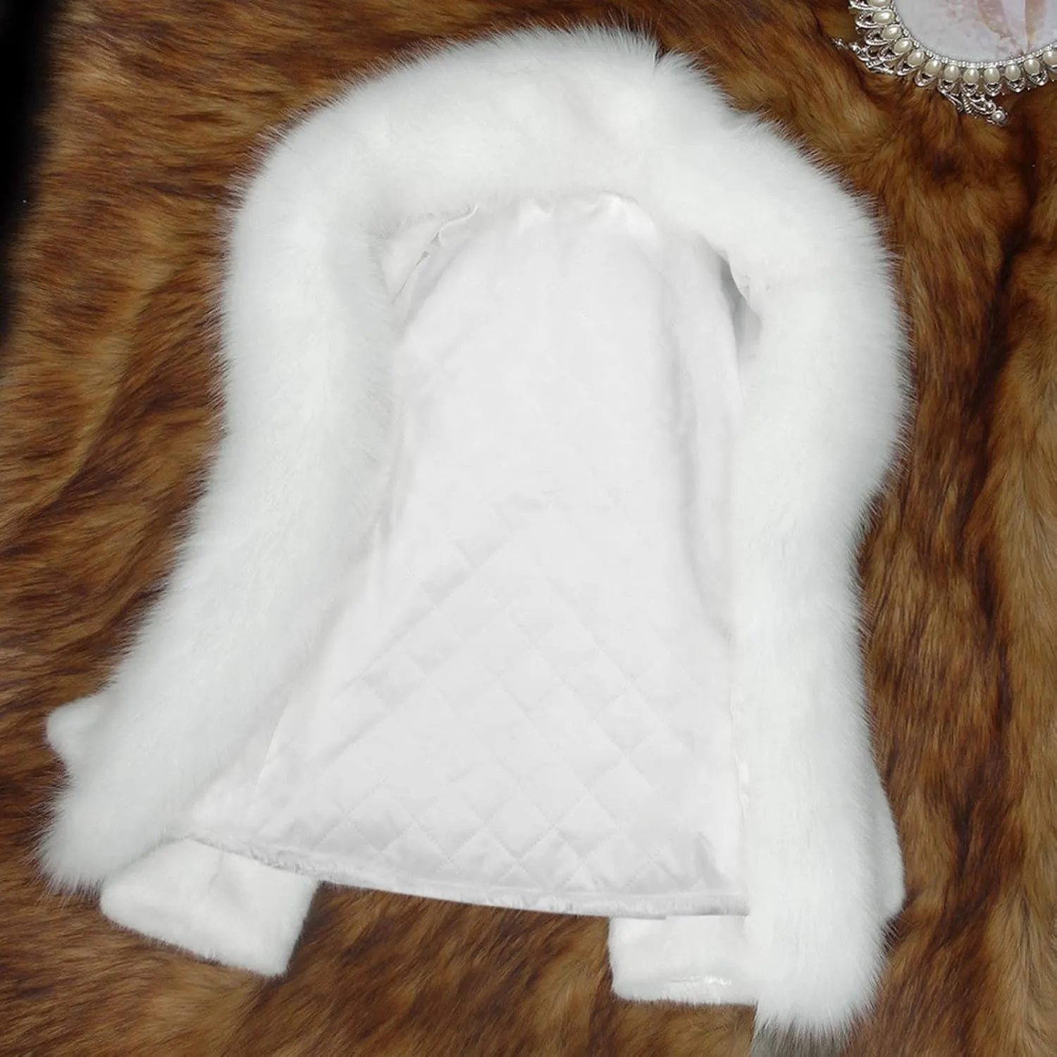 LCMTWX Womens Winter Outerwear Faux Fur Fashion Elegant Coat Pelt Thick Warm Women's Coat Long Sleeve Pockets Shaggy Faux