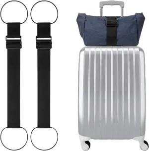 Luggage Straps for Suitcases-Elastic Fastening Belt for Luggage-Suitcase Belts Luggage Strap-Add a Bag Luggage Strap-Suitcase Adjustable Belt