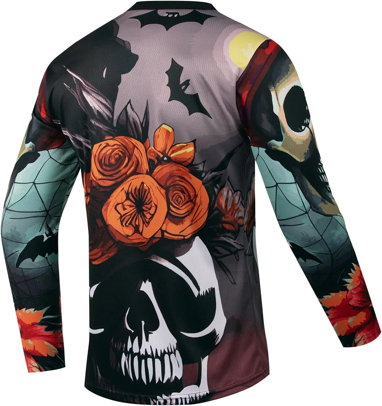 Men's Mountain Bike Jersey, Long Sleeve, Quick Dry, Off-Road Motocross Jersey, Downhill & Motocross Shirts