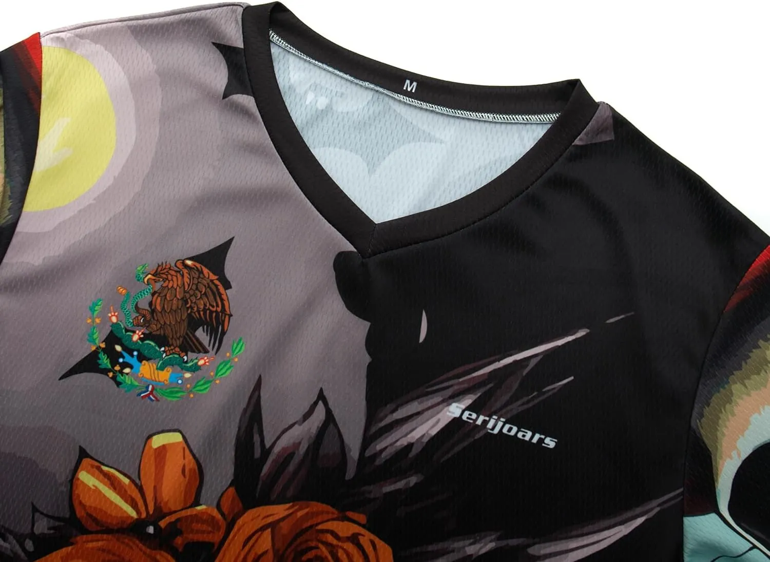 Men's Mountain Bike Jersey, Long Sleeve, Quick Dry, Off-Road Motocross Jersey, Downhill & Motocross Shirts