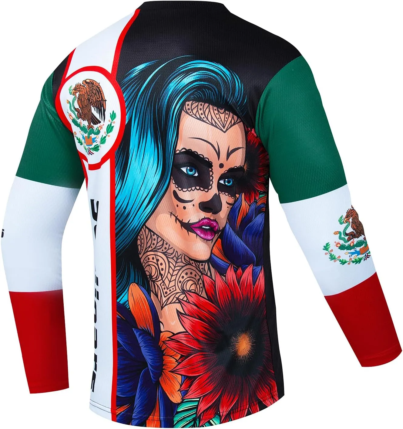 Men's Mountain Bike Jersey, Long Sleeve, Quick Dry, Off-Road Motocross Jersey, Downhill & Motocross Shirts