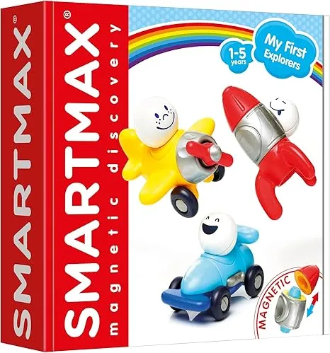 My First Explorers Magnetic Discovery Dynamic STEM Vehicle Building Set