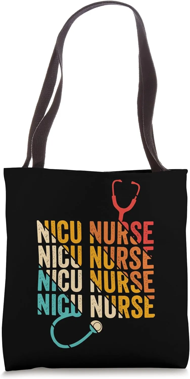NICU Nurse Neonatal Care Hospital Doc Doctor Health Nurse Tote Bag