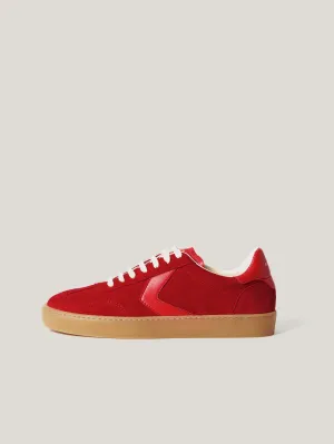 Portland Vintage Classic Trainer | Red