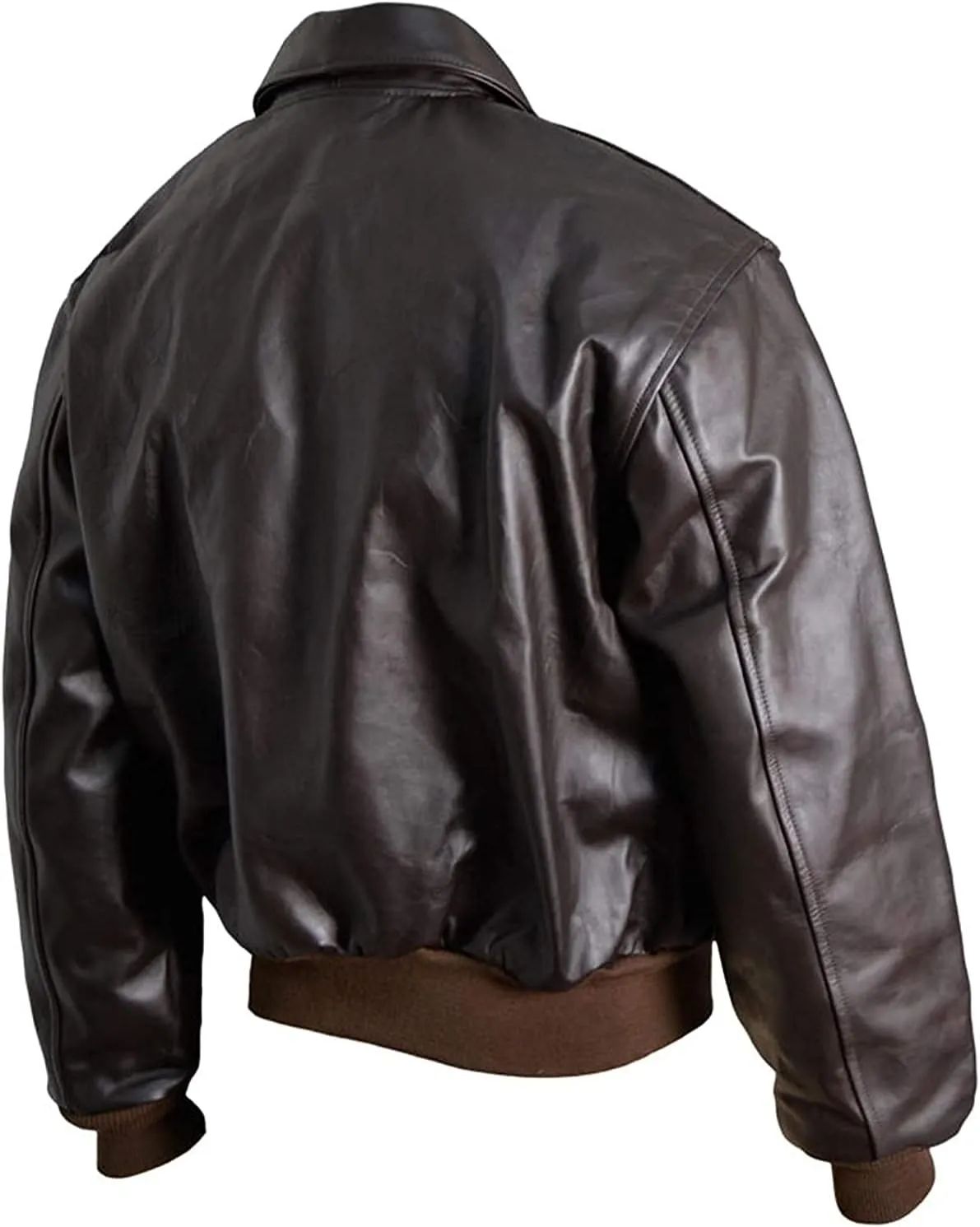 RAAF A2 Leather Flight Jacket WWII US Air Corp Air Force Genuine Leather A-2 Bomber Jacket