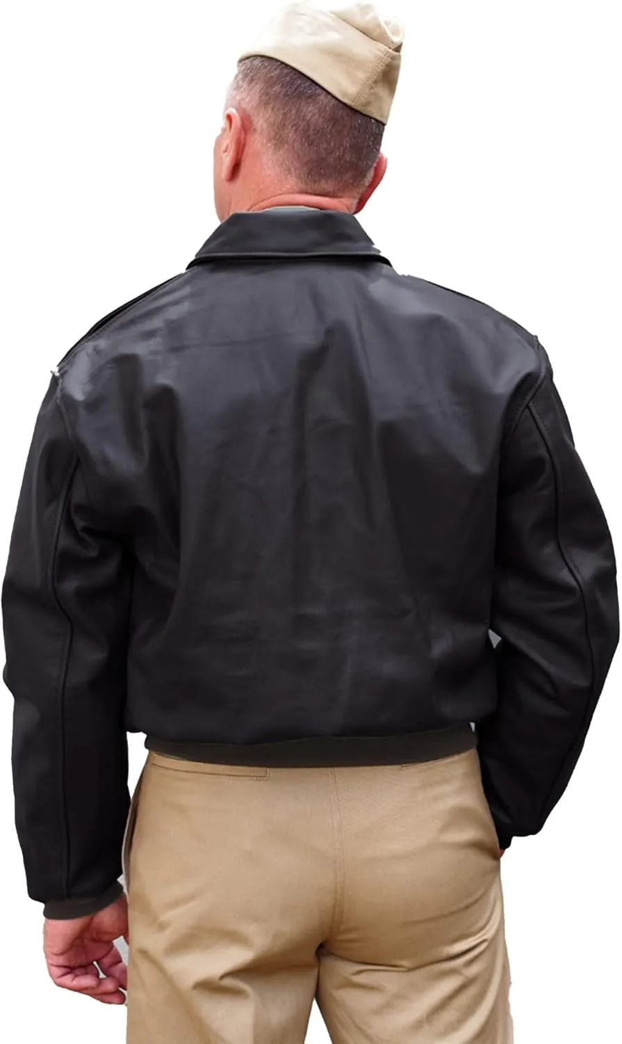 RAAF A2 Leather Flight Jacket WWII US Air Corp Air Force Genuine Leather A-2 Bomber Jacket