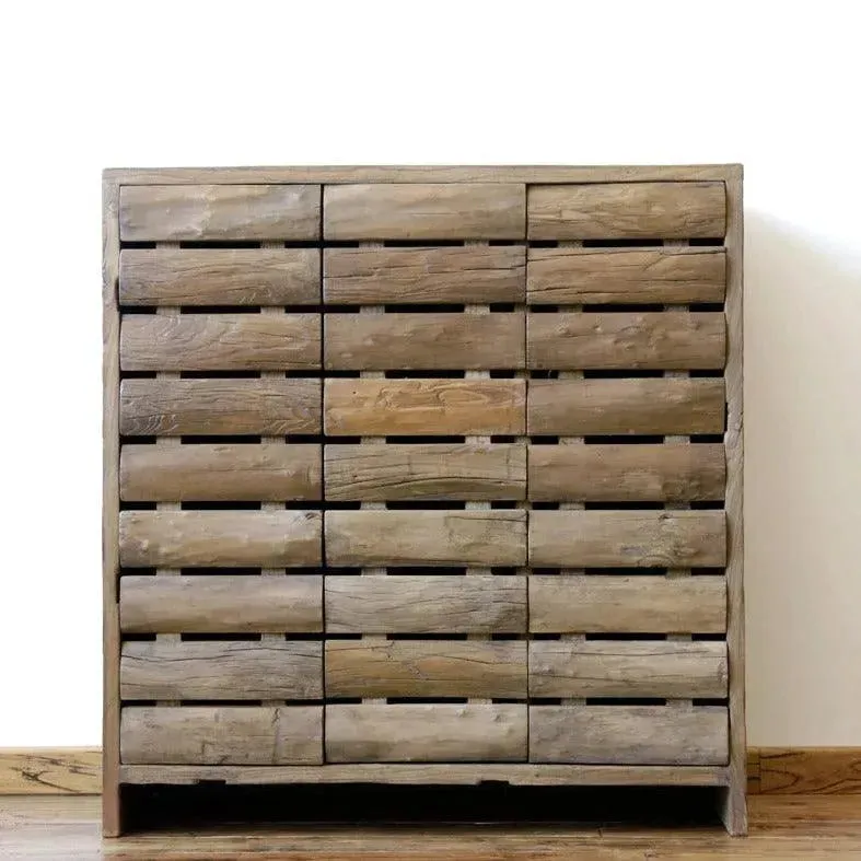 Rustic Shoe Cabinet Walker