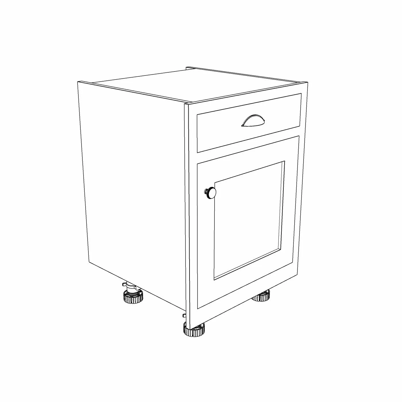 Single Drawerline Base Cabinet