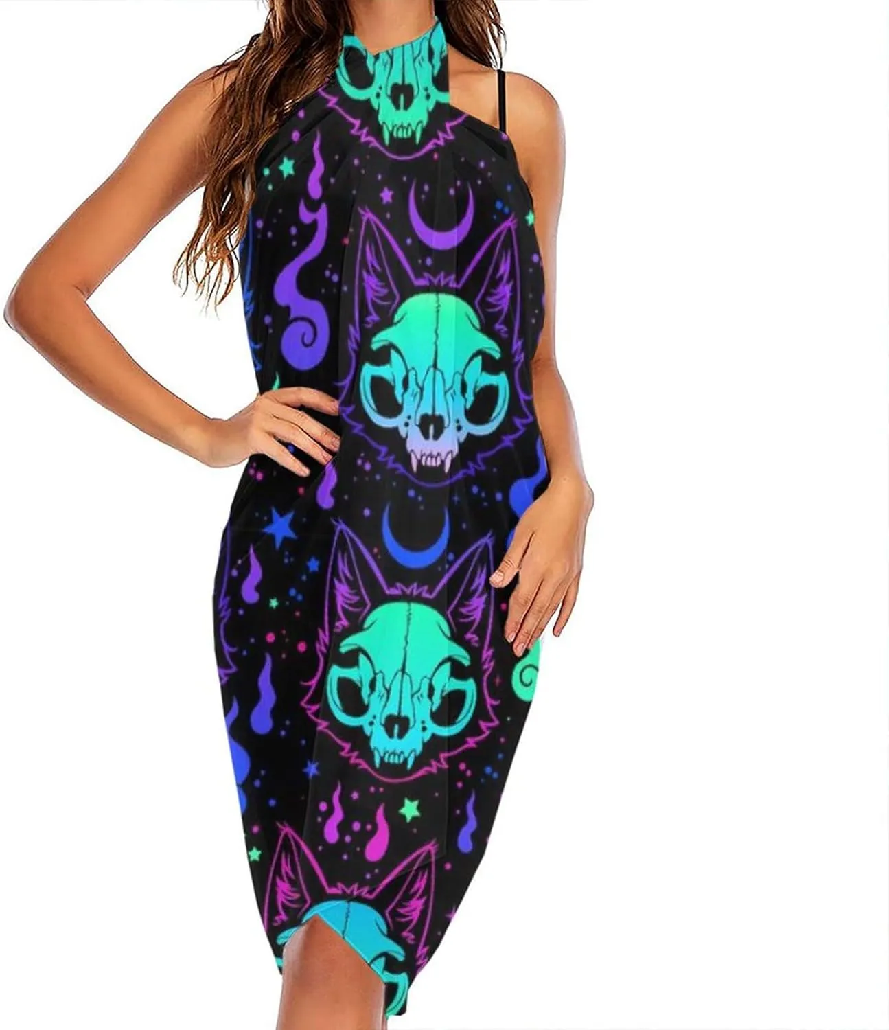 Summer Beach Scarf Sarong Swimsuit Wrap Cover Up Pareo For Ladies Girls Travel Honeymoon Cruise