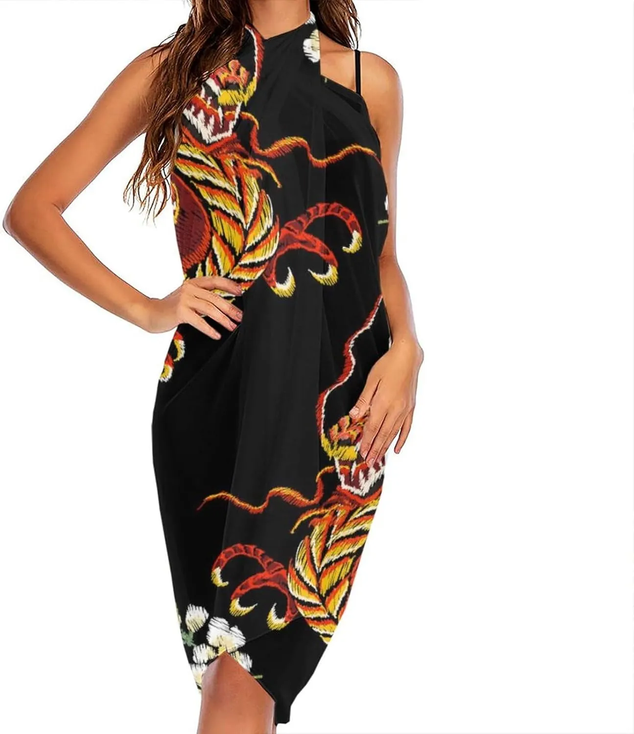 Summer Beach Scarf Sarong Swimsuit Wrap Cover Up Pareo For Ladies Girls Travel Honeymoon Cruise