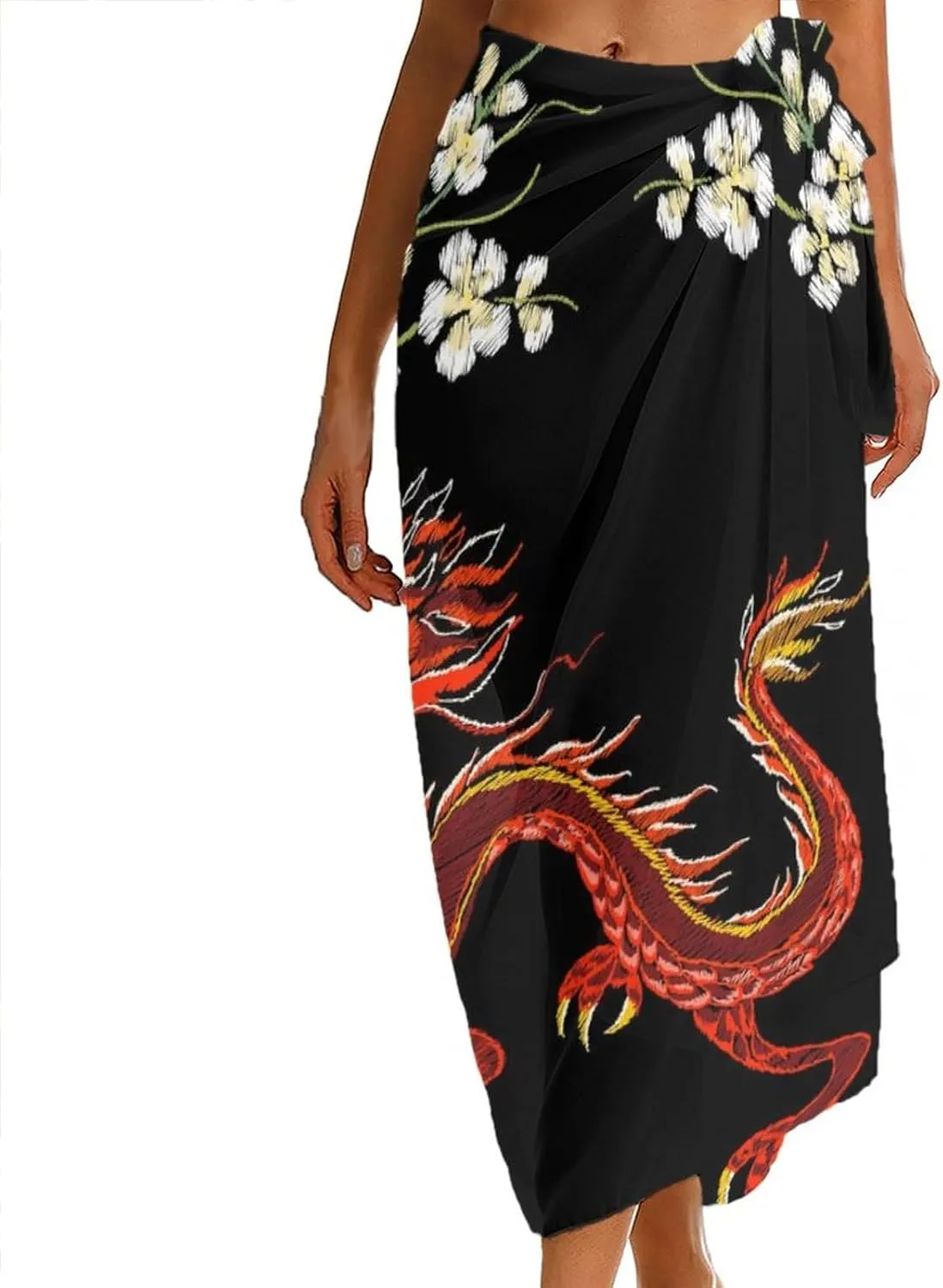 Summer Beach Scarf Sarong Swimsuit Wrap Cover Up Pareo For Ladies Girls Travel Honeymoon Cruise