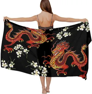 Summer Beach Scarf Sarong Swimsuit Wrap Cover Up Pareo For Ladies Girls Travel Honeymoon Cruise